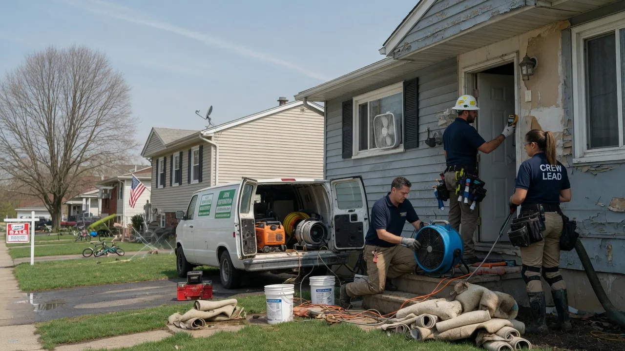 Flood Cleanup in Glen Ridge, NJ near me